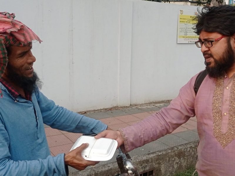Food,Cloth and Rickshaw distribution program among the poor-10