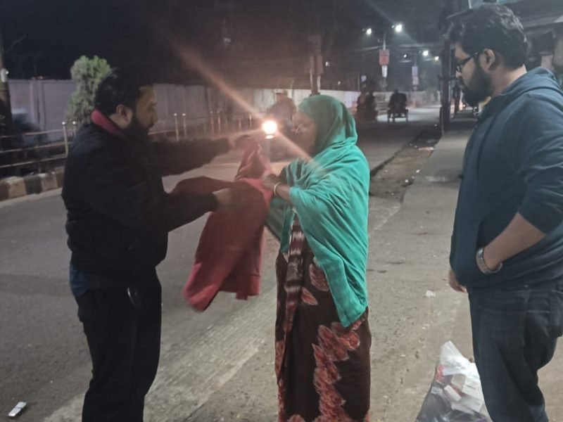 Food,Cloth and Rickshaw distribution program among the poor-6