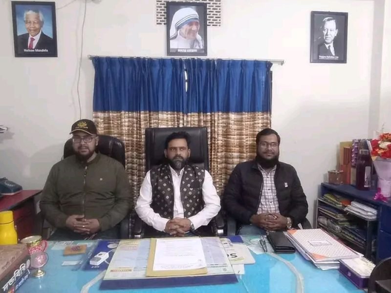 With International Human Rights Legal Aid Center (Asok) Sylhet Divisional President a