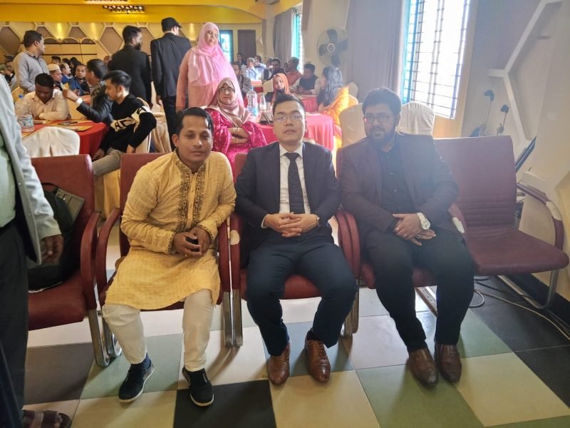 With Joint and Sessions Judge Mr. Bishwasar Singha in a program of Legal Aid Center (Asok)